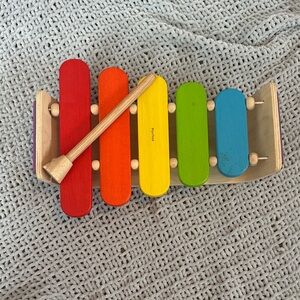 Colorful Wooden Xylophone for Kids - PlanToys